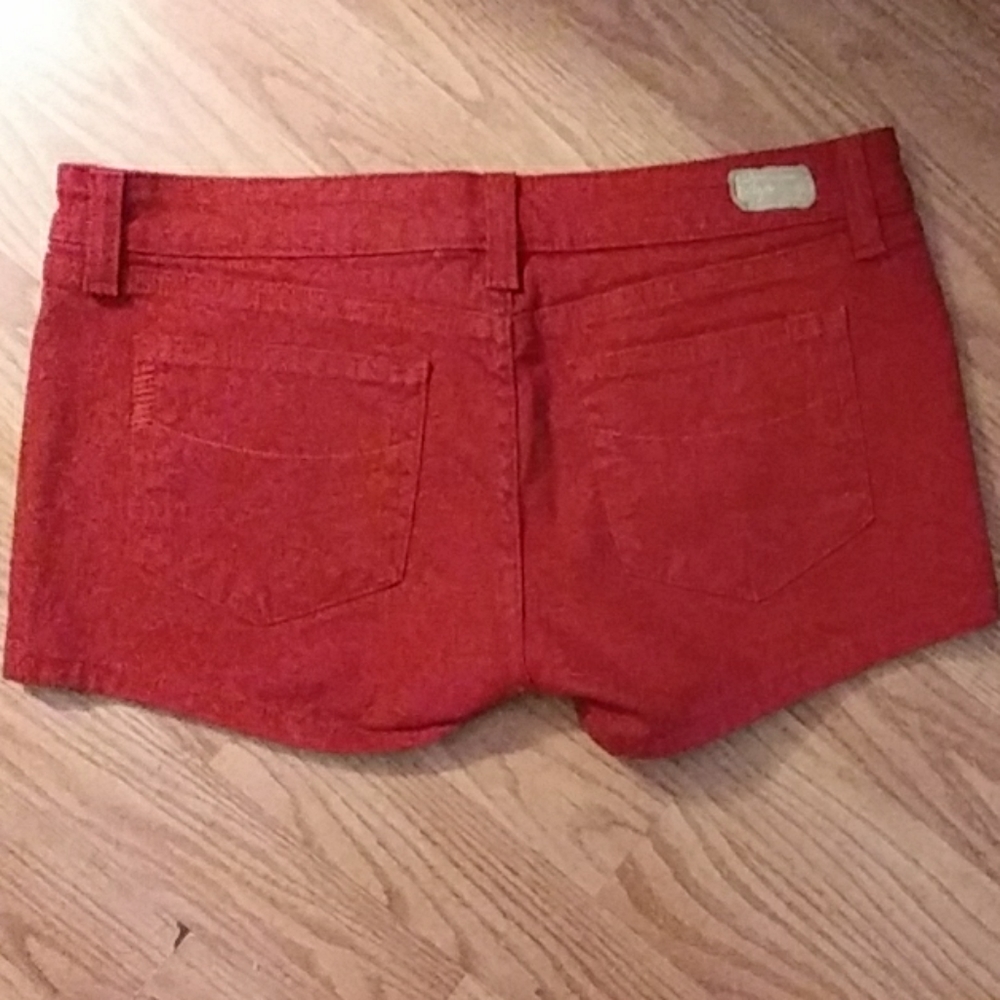 PAIGE Canyon Short in dark red Sz. 29 - Picture 3 of 8